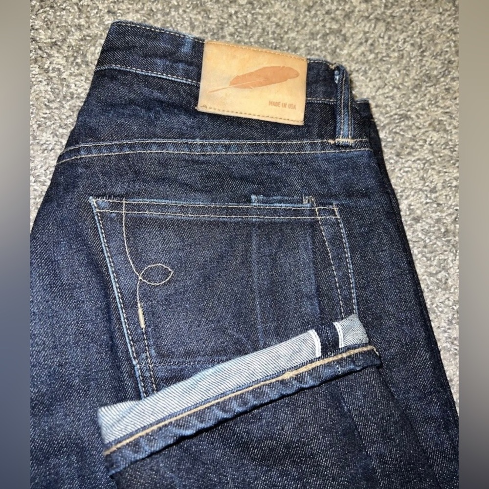 Rogue Territory Proprietary 15.25oz Indigo Strong Taper Size 32
